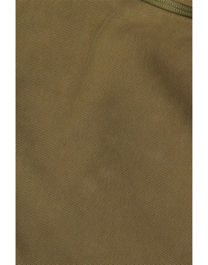 ADIDAS Herren Kapuzenpullover mit grafischem Reißverschluss, groß, Khaki