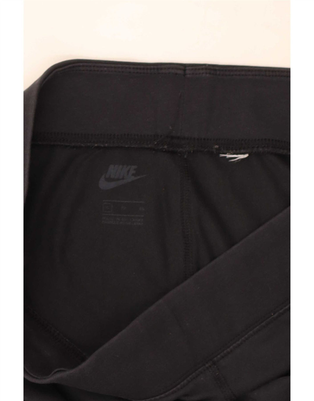 Nike Damen Graphic Leggings UK 6 XS Schwarz