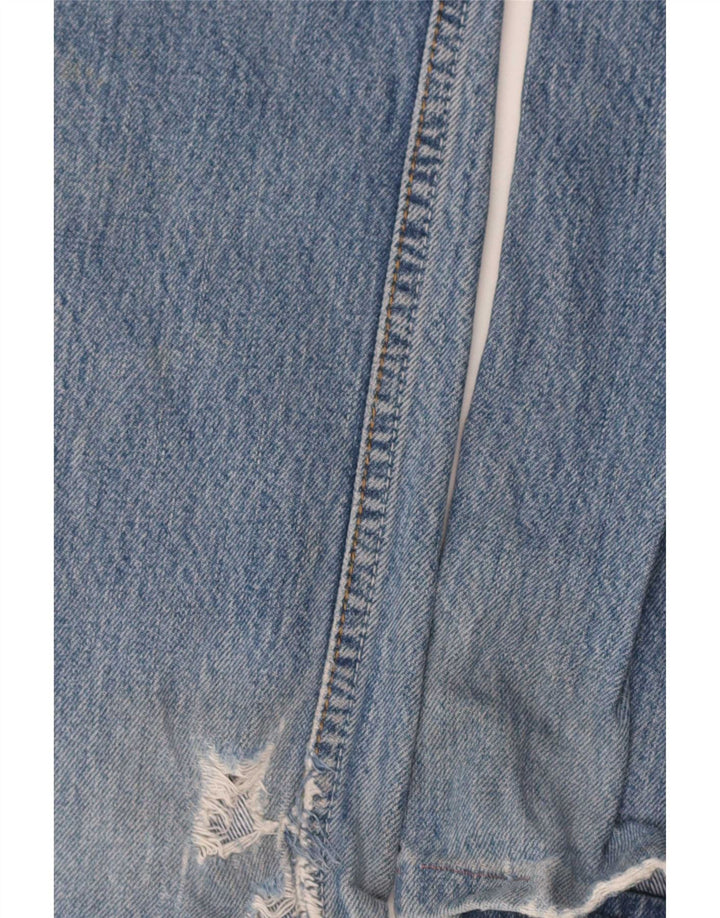 Levi's Herren 501 Straight Jeans W34 L27 Blaue Baumwolle