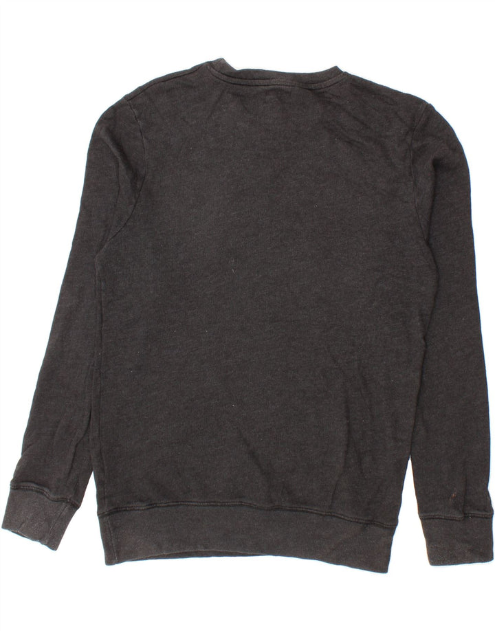 JACK & JONES Mens Graphic Sweatshirt Jumper Large Black Cotton Vintage Jack & Jones and Second-Hand Jack & Jones from Messina Hembry 