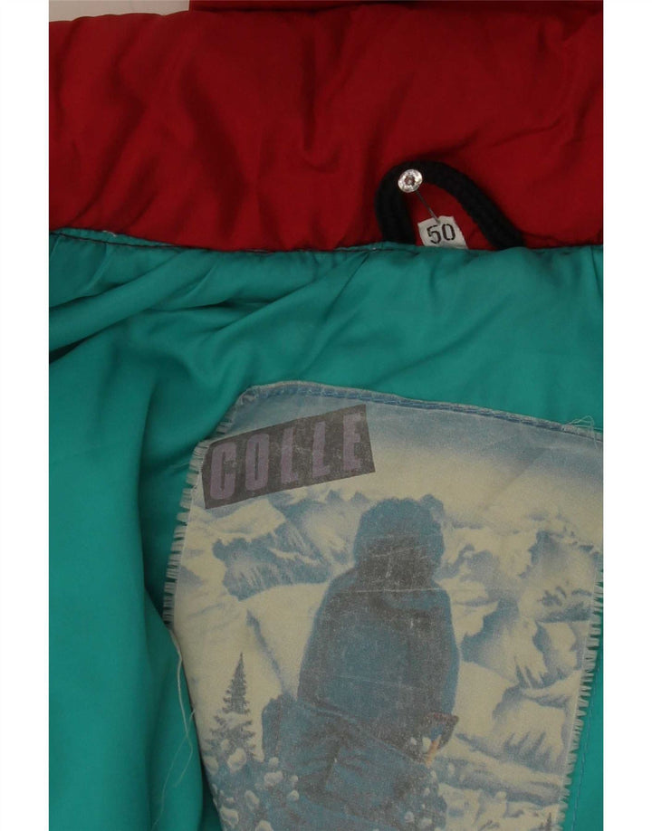 Colle Herren gepolsterte Skijacke IT 50 Large Rot Polyester