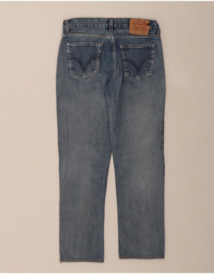 Levi's Herren Straight Jeans W29 L27 Blaue Baumwolle