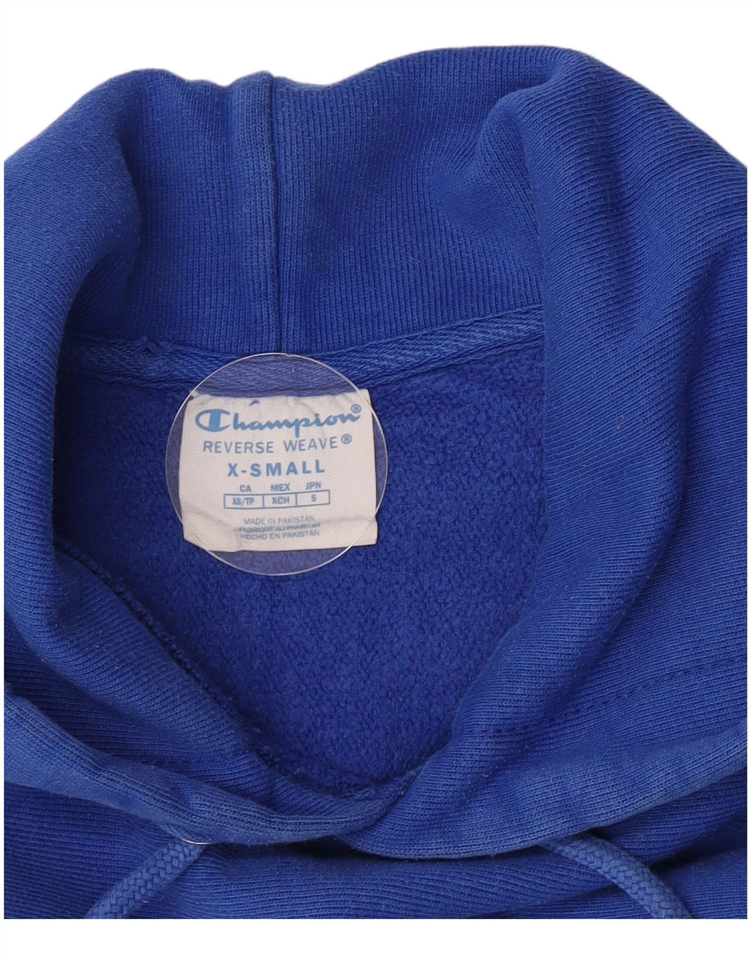 Champion Herren Reverse Weave Hoodie Pullover XS Blau