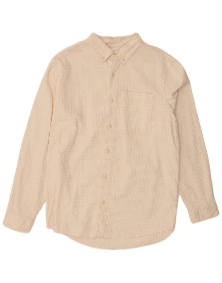 Marks & Spencer Herrenhemd XL Beige Baumwolle