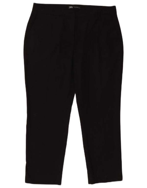 Zara Damen Kurze Hose EU 44 XL W34 L26 Schwarz