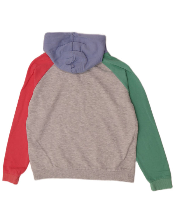 Joules Damen Kapuzenpullover UK 12 Medium Mehrfarbig Colourblock