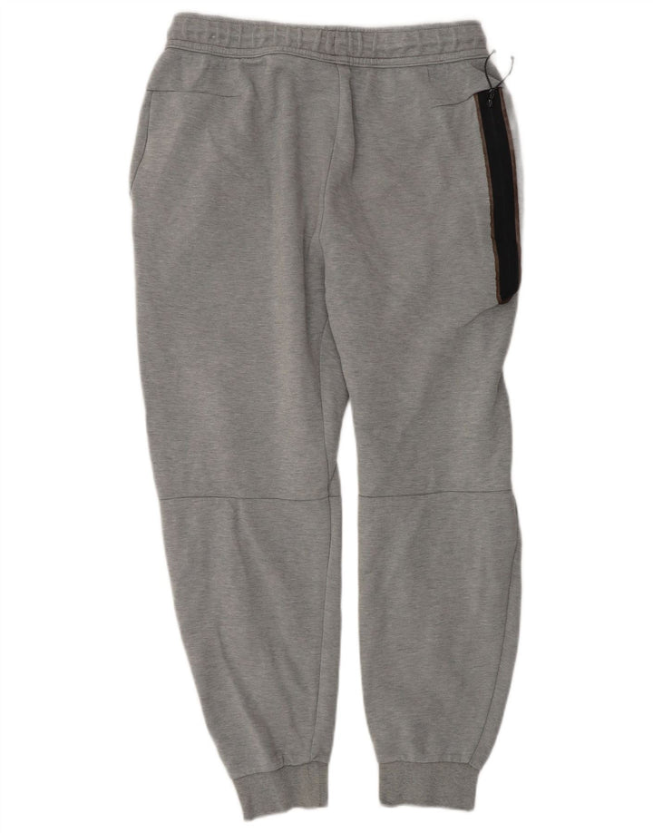 Nike Herren-Trainingshose und Jogger, mittelgraue Colourblock-Baumwolle