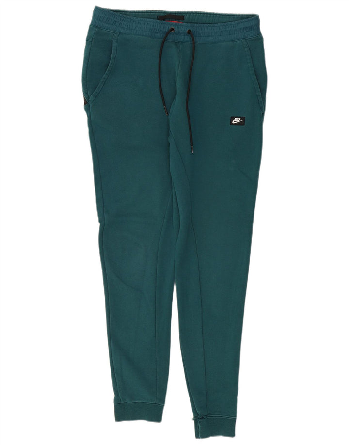 Nike Herren-Trainingshose, Jogginghose, mittelgrüne Baumwolle