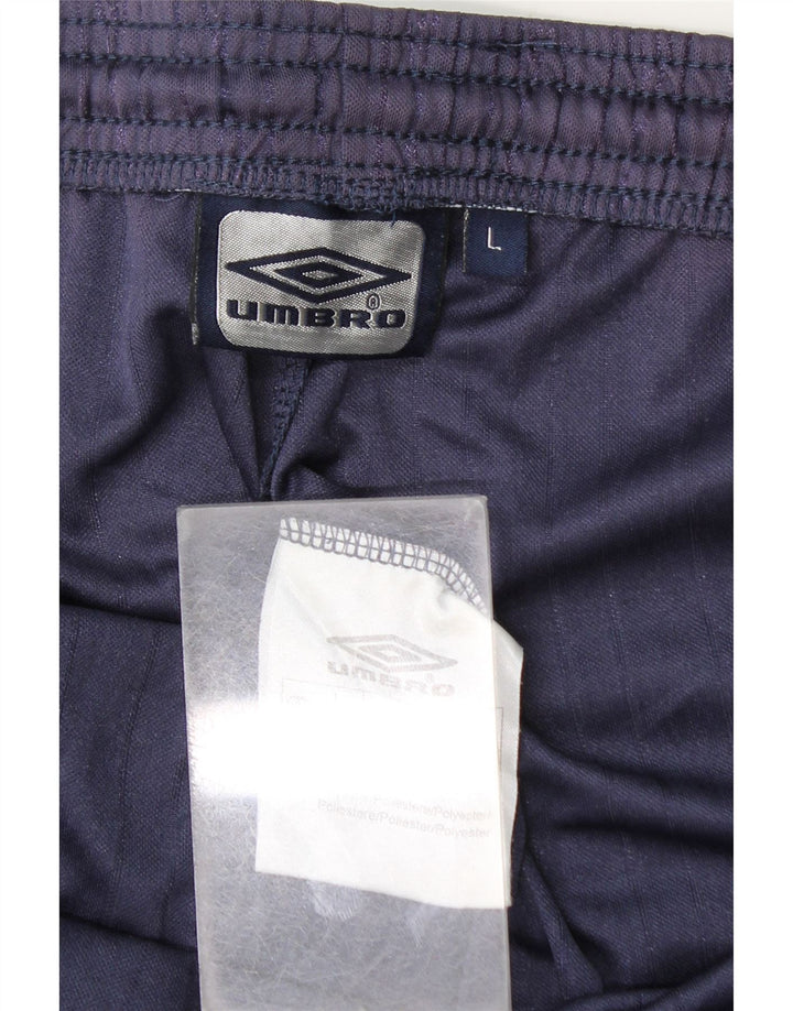 Umbro Herren-Sportshorts, groß, marineblau, Polyester