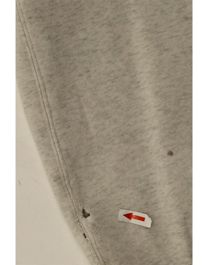 Nike Herren-Kapuzenpullover mit Grafik, mittelgraue Baumwolle