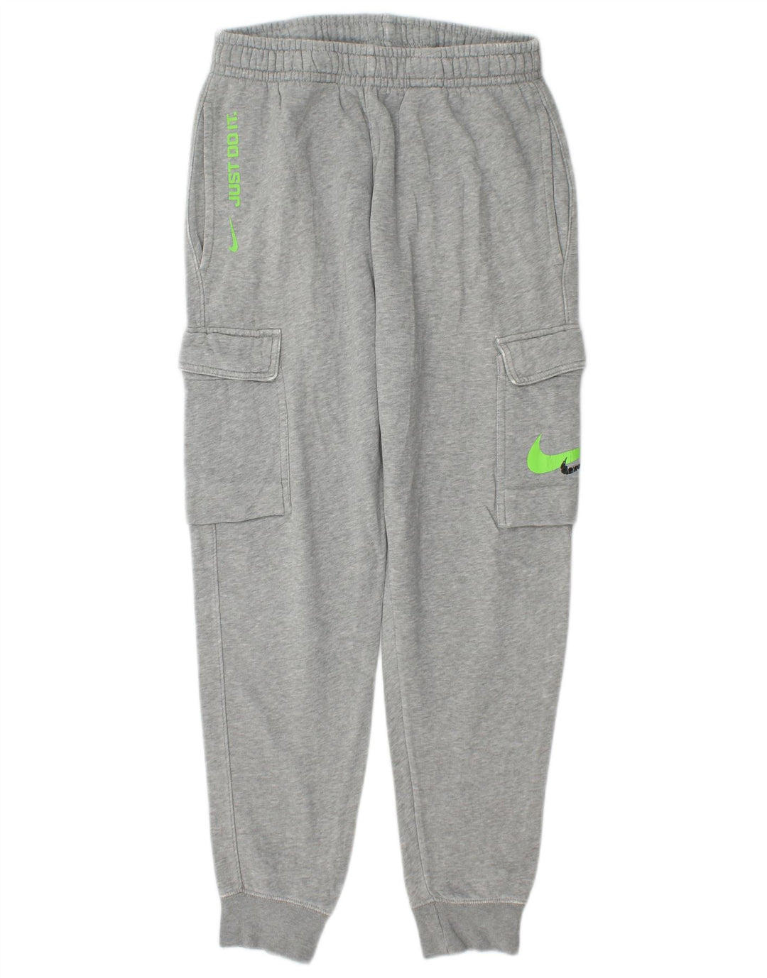 Nike Herren Graphic Cargo-Trainingshose, Jogginghose, Größe S, Grau meliert