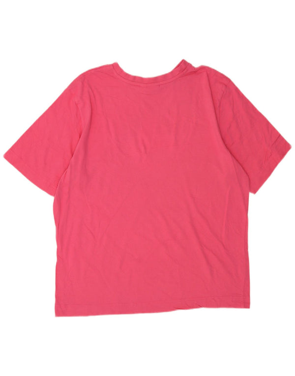 Puma Herren T-Shirt mit Grafik, Größe L, Rosa