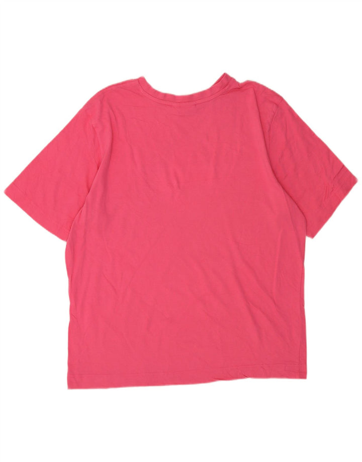 Puma Herren T-Shirt mit Grafik, Größe L, Rosa