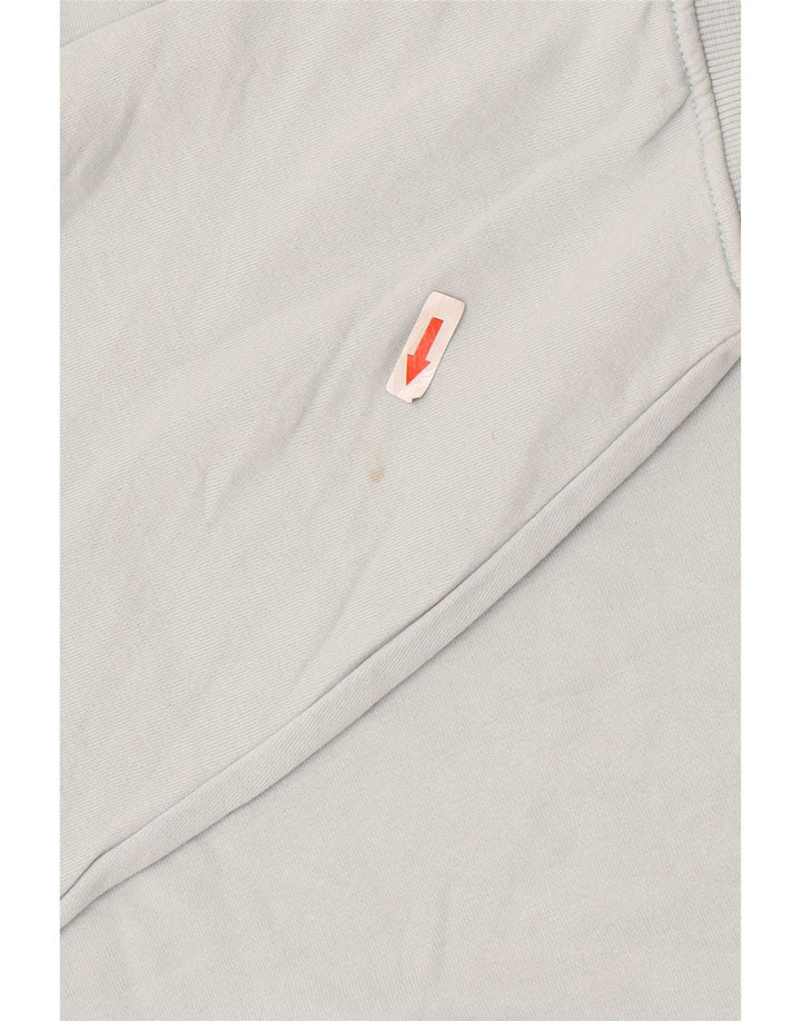 Zara Herren-Sweatshirt, Pullover, groß, aus blauer Baumwolle