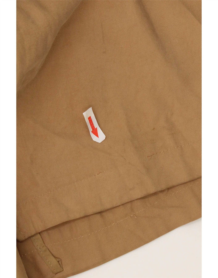 Zara Damen Übergroßer offener Mantel UK 14 Mittelbeige