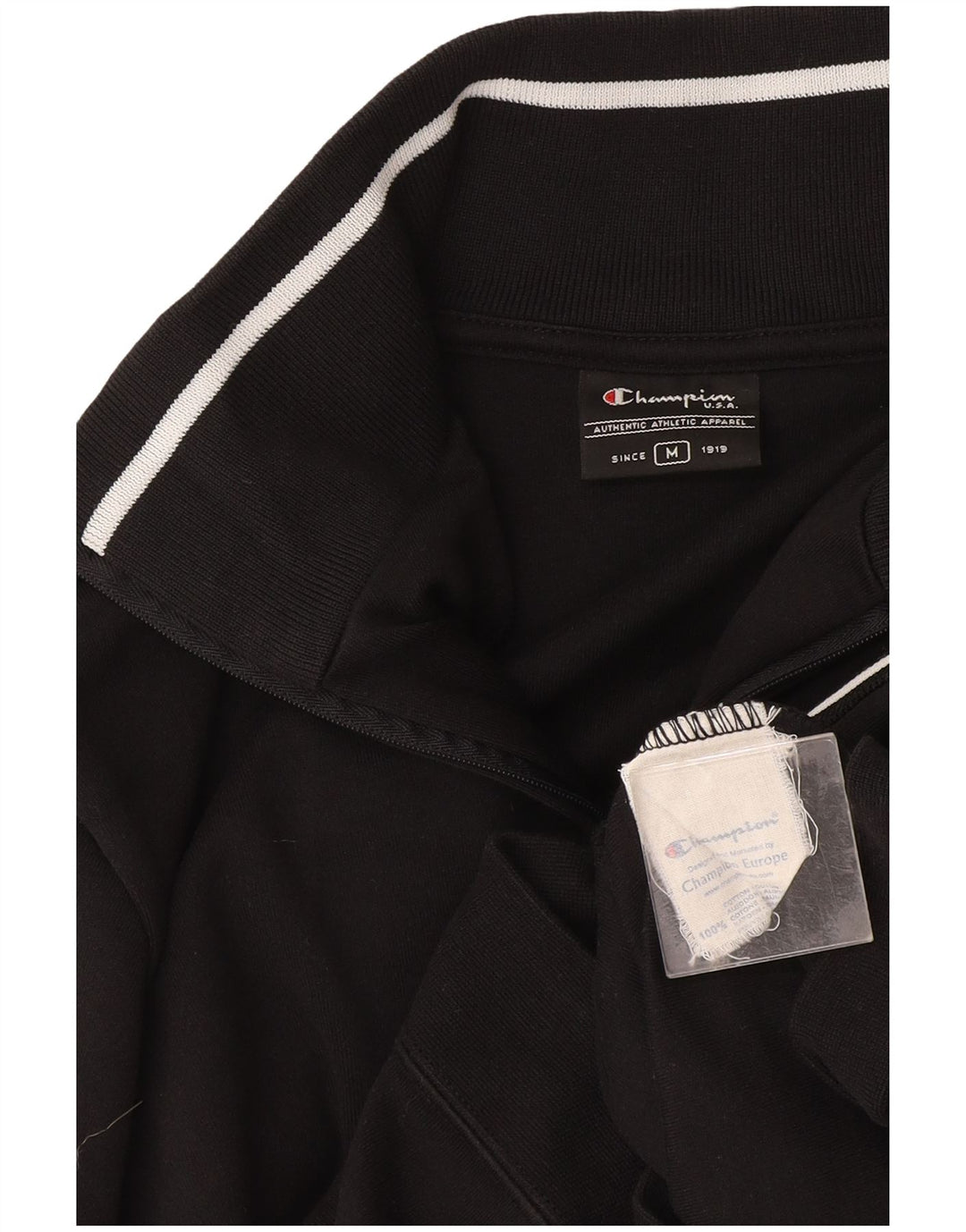 Champion Damen-Trainingsanzugoberteil, UK-Größe 14, mittelschwarze Baumwolle