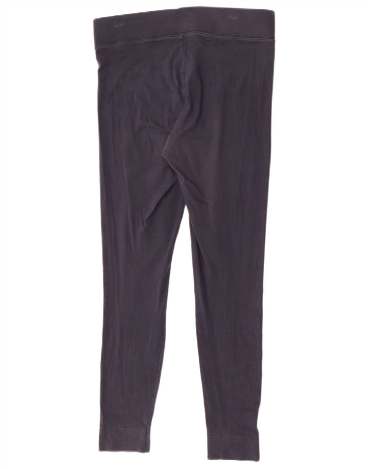 Marks & Spencer Damen Leggings UK 12 Mittel Marineblau Baumwolle