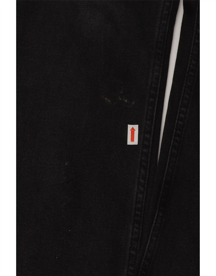 ALL SAINTS Bootcut-Jeans für Damen, W26, L30, schwarze Baumwolle