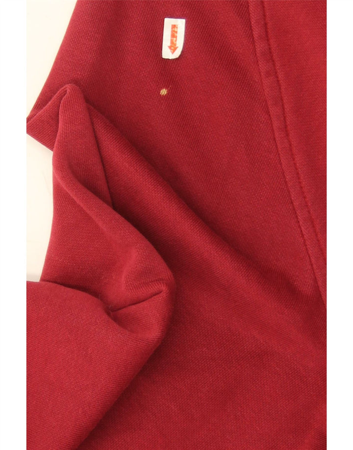 Nike Herren-Sweatshirt-Pullover, große rote Baumwolle