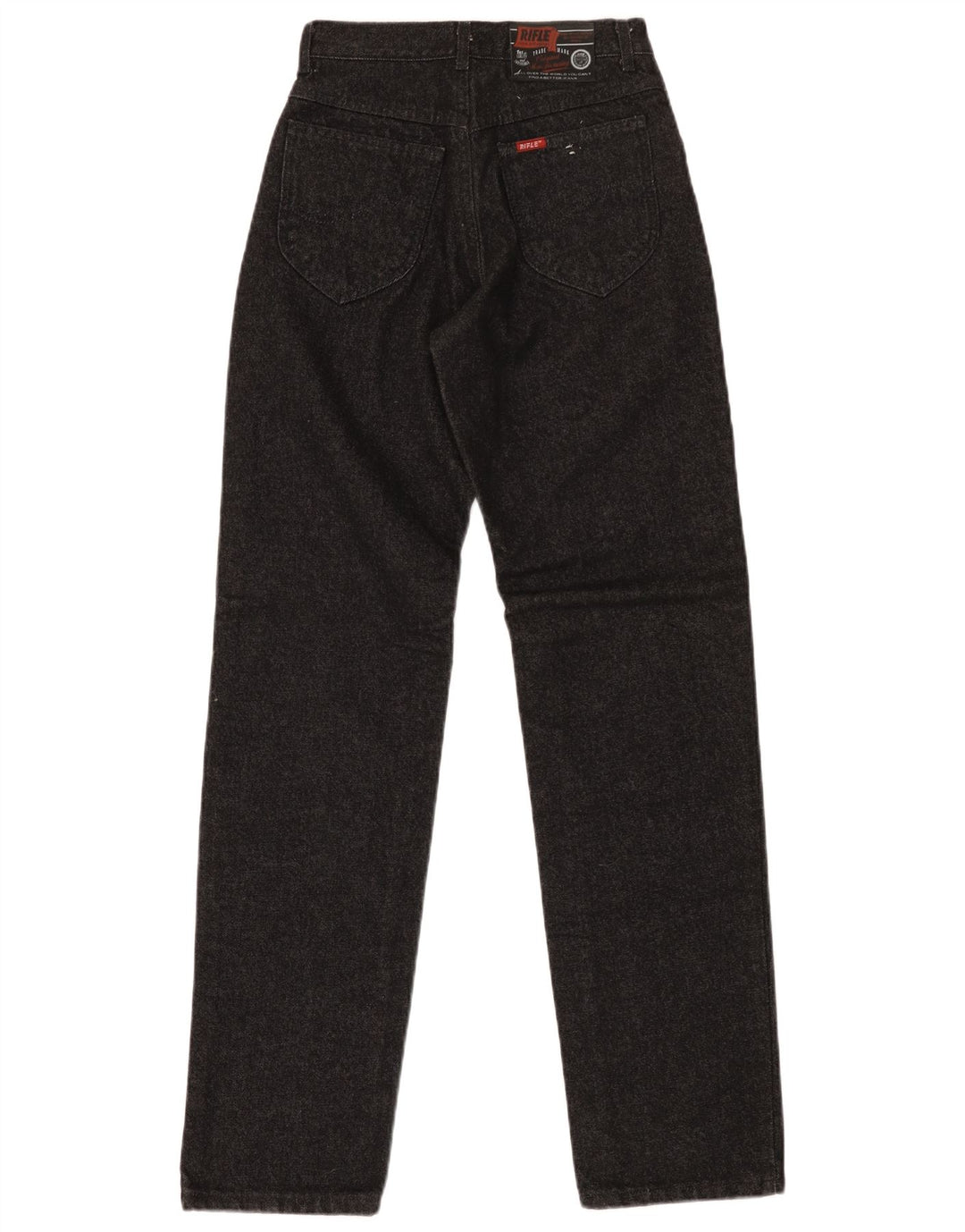 Rifle Herren Straight Jeans W27 L34 Schwarz Polyester