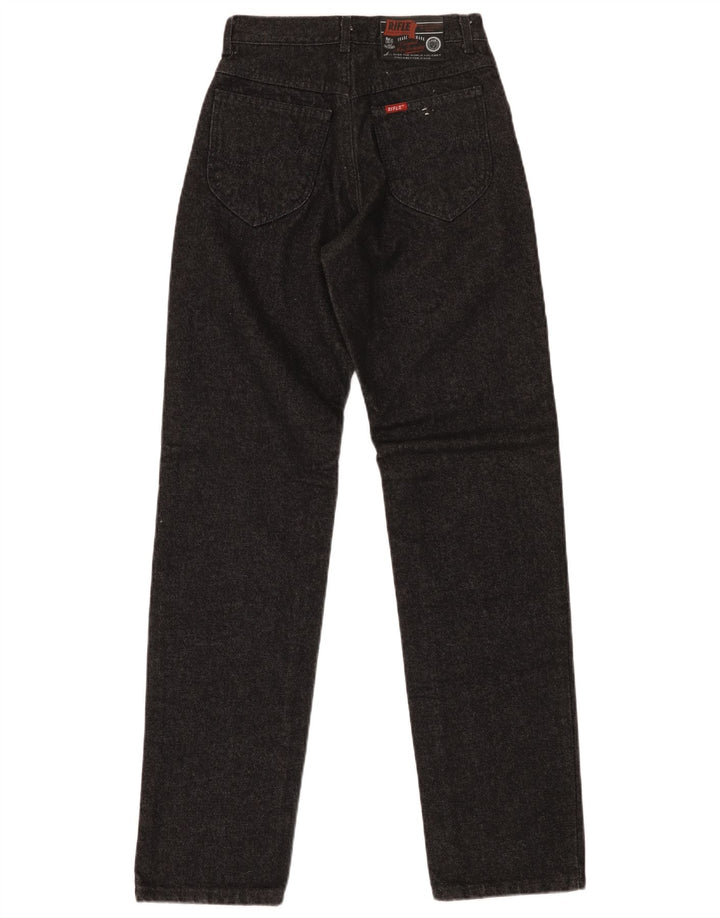 Rifle Herren Straight Jeans W27 L34 Schwarz Polyester