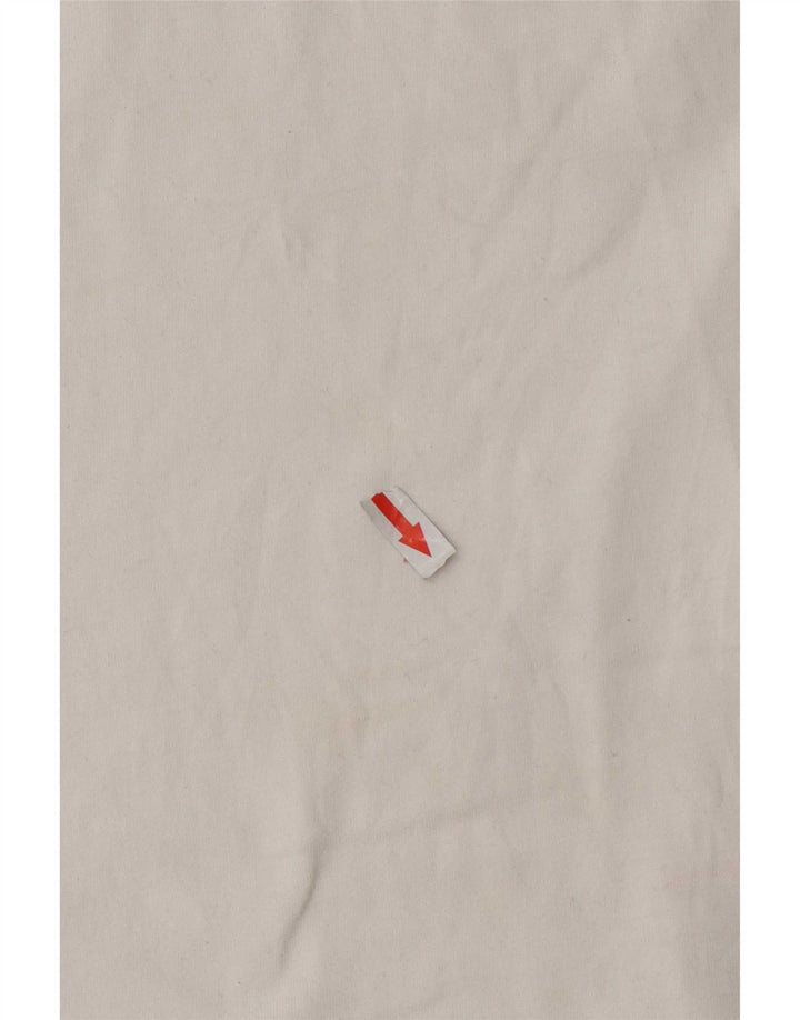 Superdry Herren T-Shirt-Oberteil aus mittelweißer Baumwolle