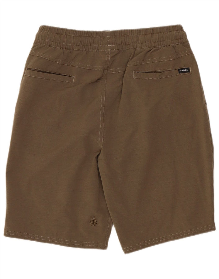 VOLCOM Freizeitshorts für Jungen, 11–12 Jahre, Größe L, W26, Khaki
