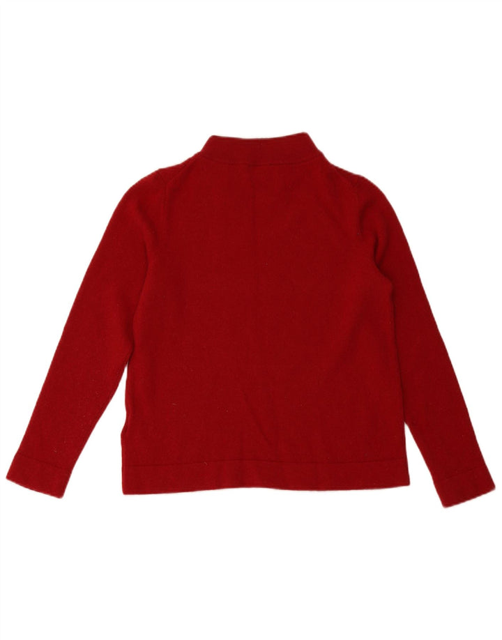 HOBBS Rollkragenpullover für Damen, UK 12, mittelrote Wolle
