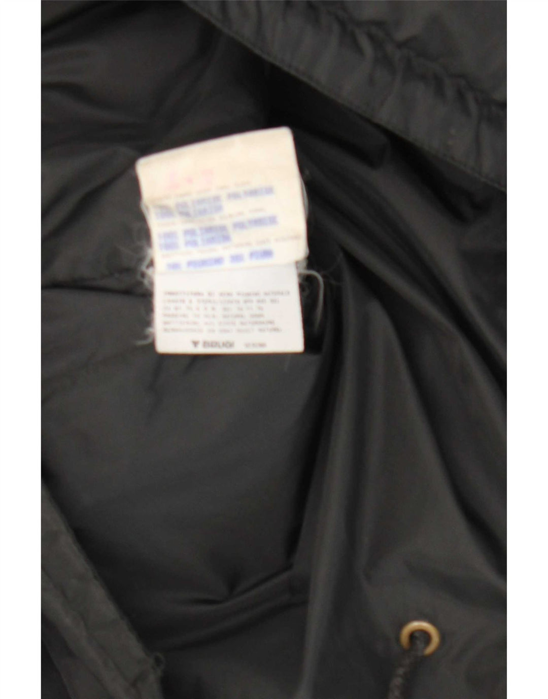 Brugi Herren Kapuzenjacke IT 52 XL Schwarz Polyamid