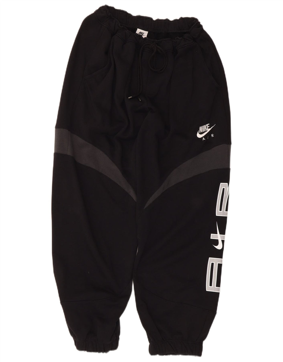 Nike Damen-Trainingshose, Jogginghose, UK 14, Mittelschwarz, Farbblock