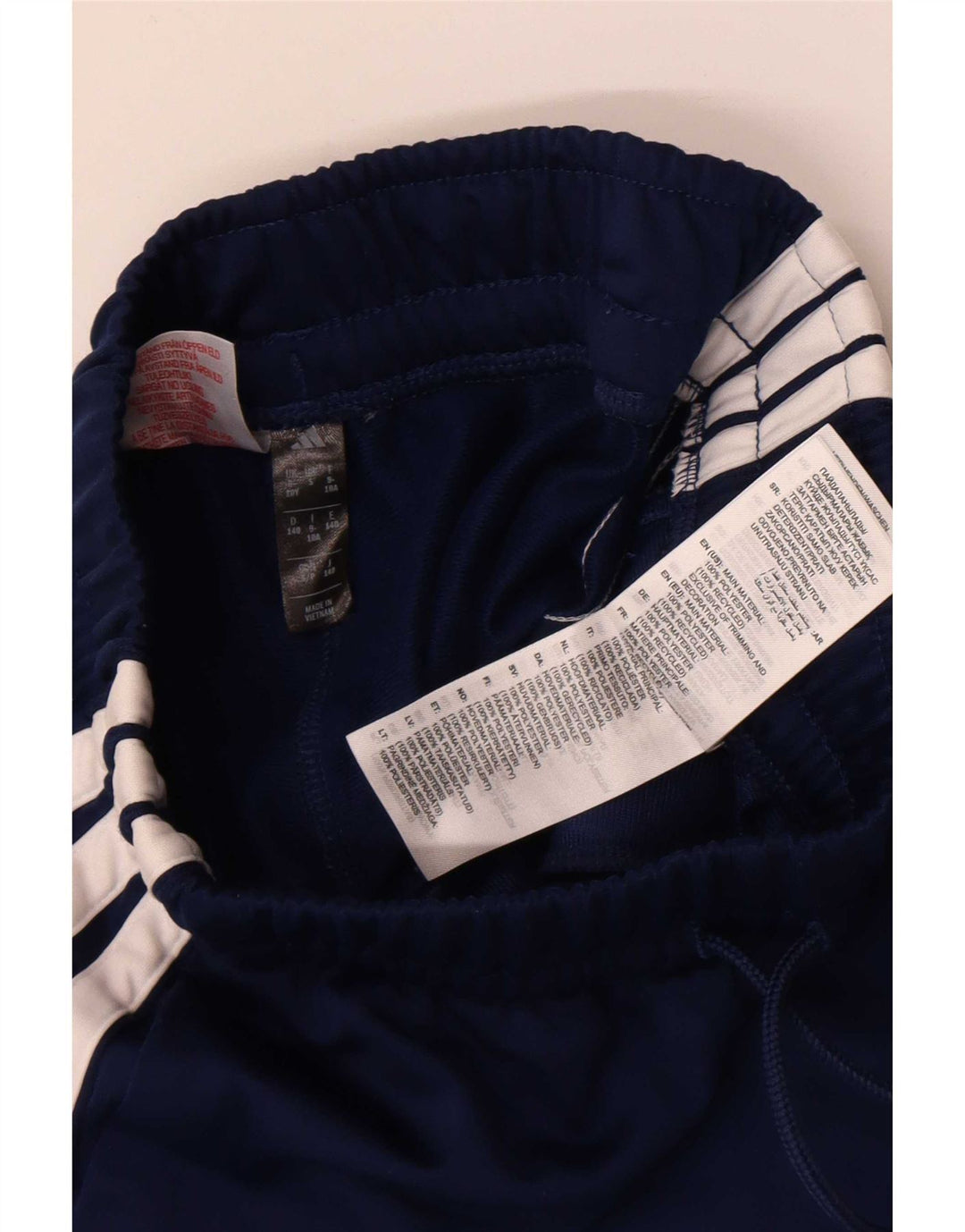 Adidas Climacool Trainingshose für Jungen, 9–10 Jahre, marineblaues Polyester