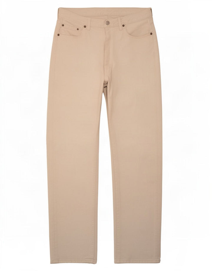 Levi's Herren Straight Jeans W36 L36 Weiße Baumwolle