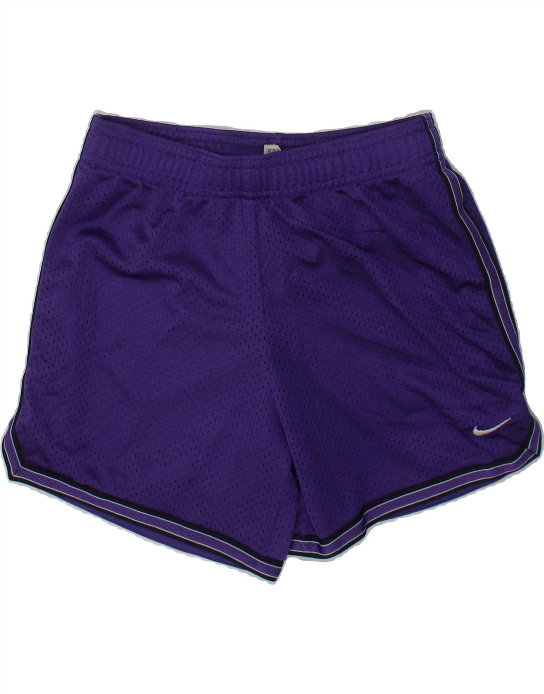 NIKE Boys Sport Shorts 10-11 Years Medium Purple Polyester Vintage Nike and Second-Hand Nike from Messina Hembry 