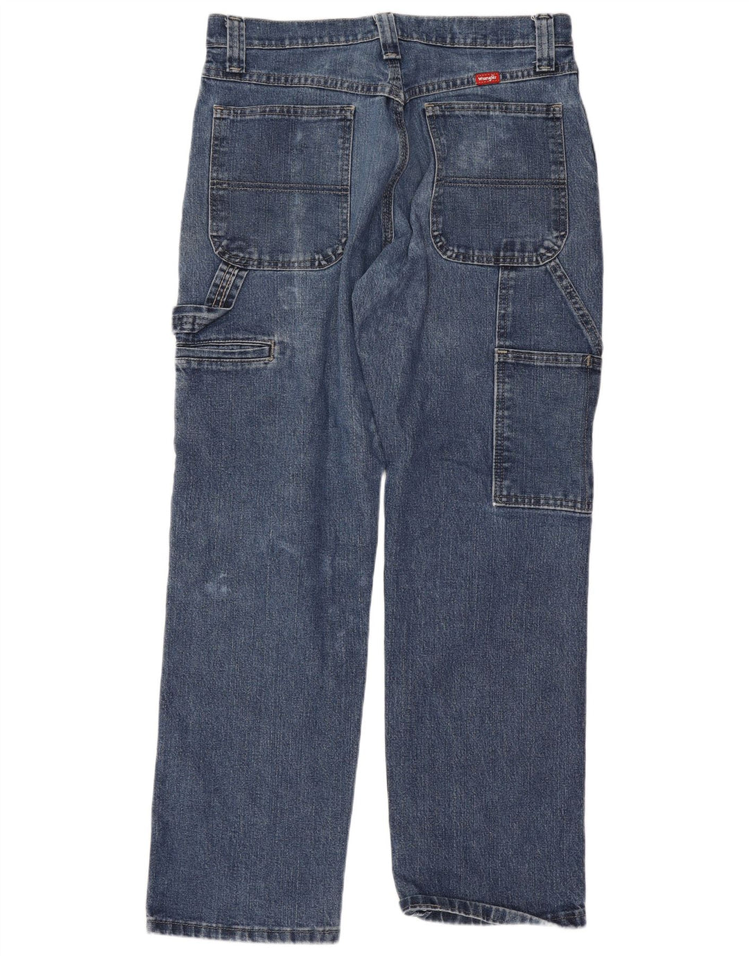 Wrangler Herren Cargo Straight Jeans W30 L30 Blaue Baumwolle