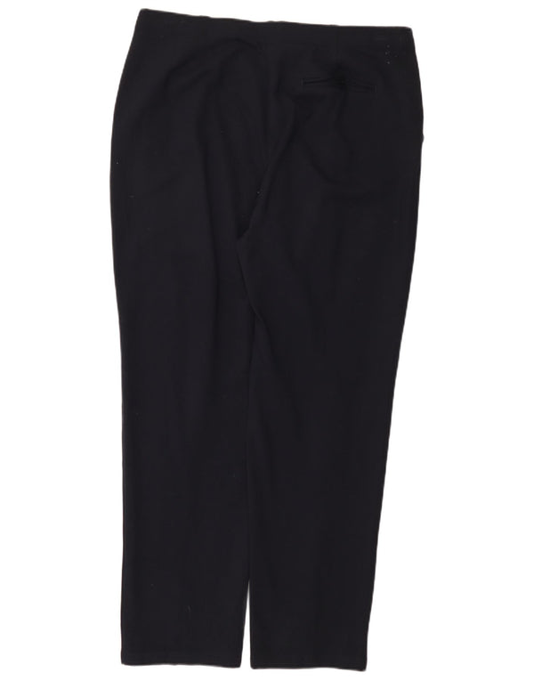 Marks & Spencer Damen Tapered Chinohose UK 18 XL W38 L30 Marineblau