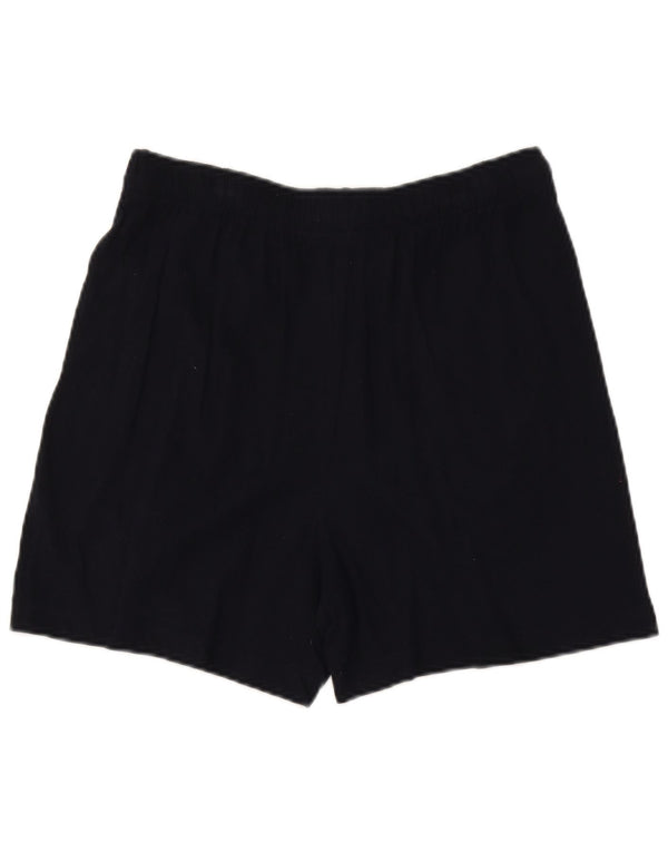 Marks & Spencer Damen-Sportshorts mit lockerer Passform, UK 14, mittelmarineblaue Baumwolle