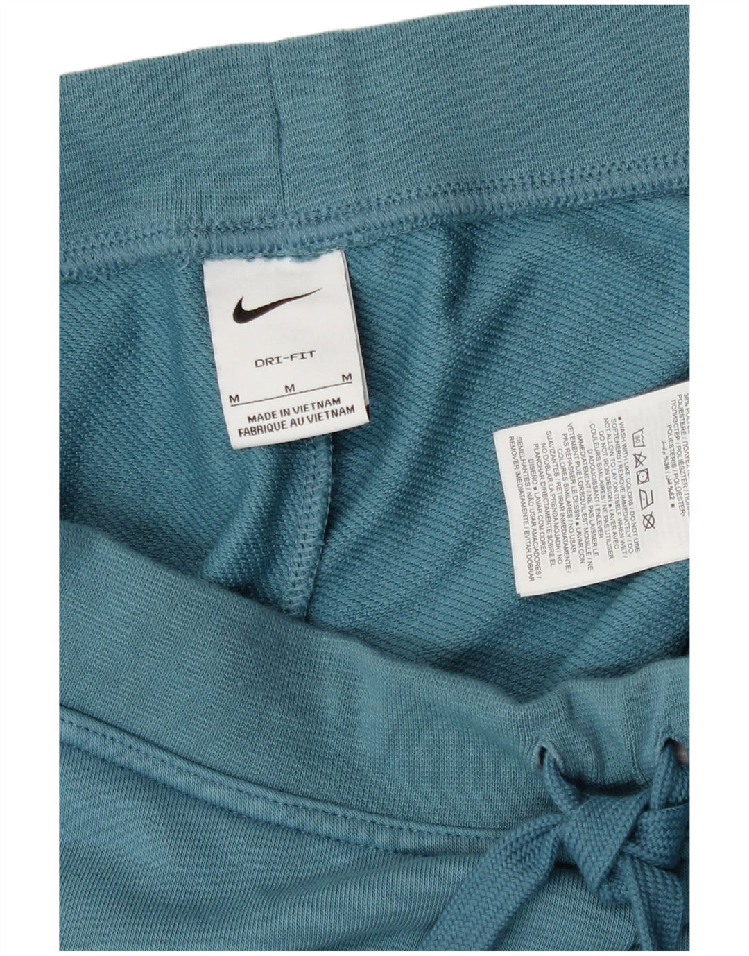 Nike Damen Dri Fit Trainingshose Jogger UK 14 Mittelblau