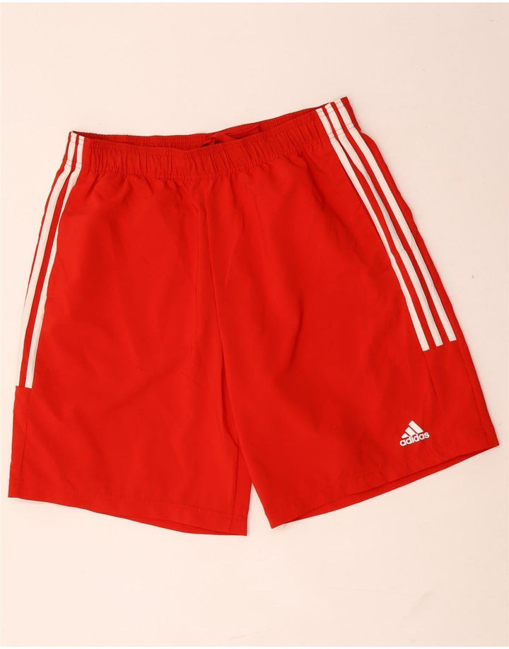 Adidas Herren Sport Shorts Großes rotes Polyester