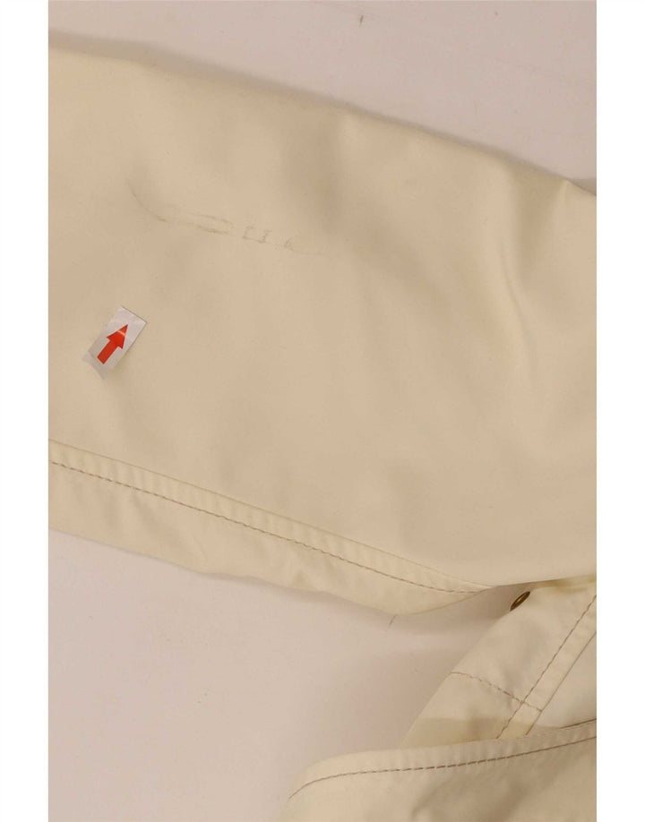 Fay Womens Utility Jacke UK 10 Small Off White Polyester