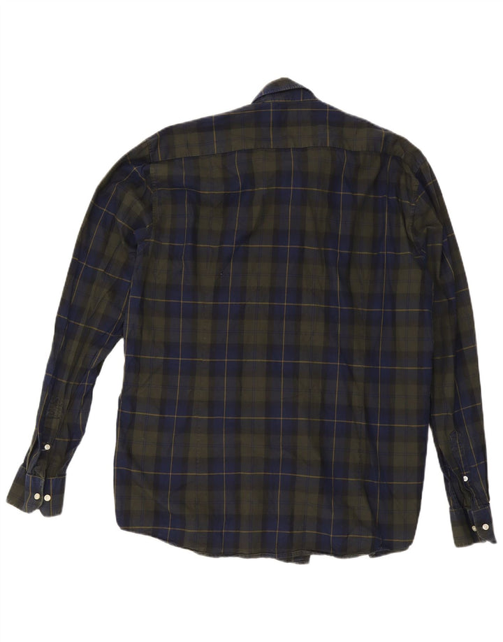 Barbour Herren-Hemd mit maßgeschneiderter Passform, 2XL, grün kariert