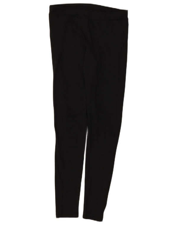 Marks & Spencer Damen Leggings UK 12 Medium Schwarz Polyester