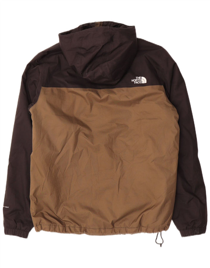 The North Face Herren-Windbreaker-Jacke, UK 38, Mittelschwarz, Farbblock
