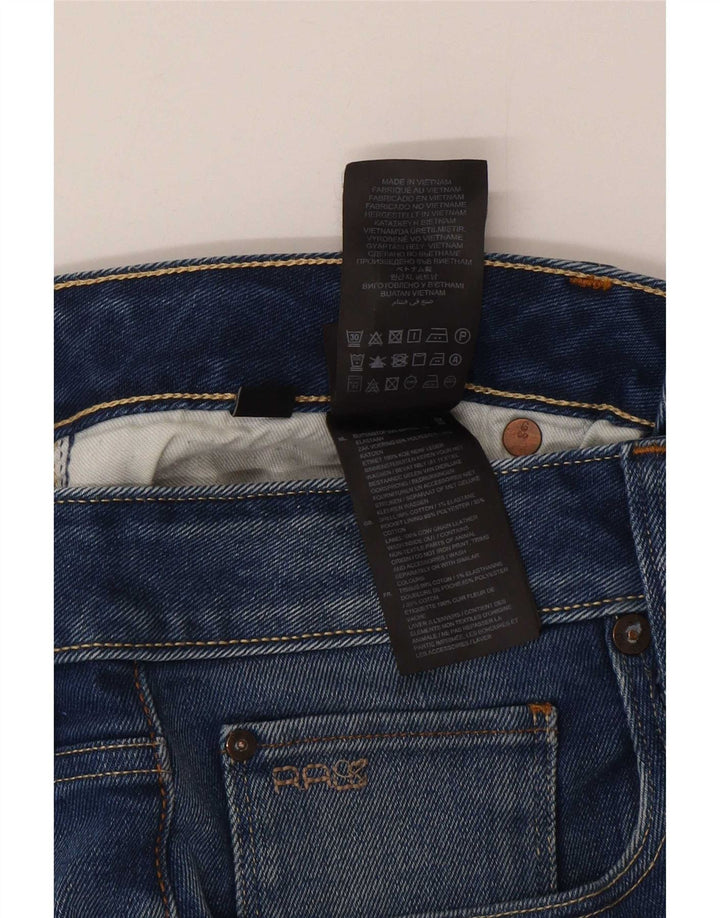 G-Star Herren Slim Jeans W34 L32 Blaue Baumwolle