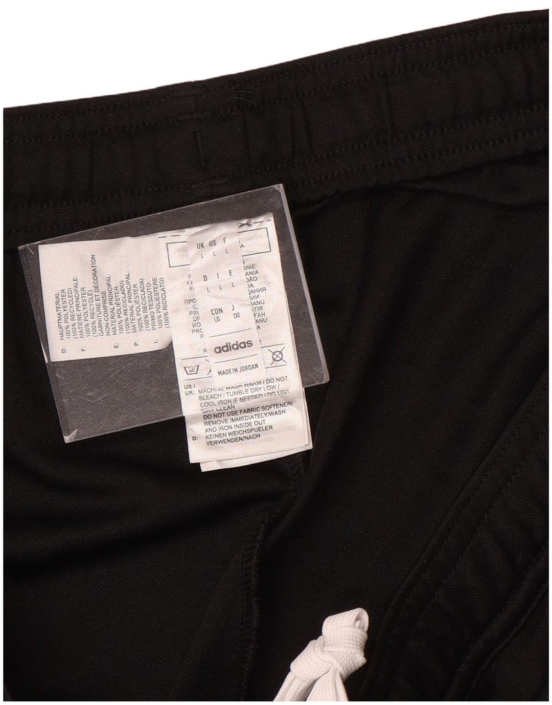 Adidas Herren Aeroready Trainingshose, groß, aus schwarzem Polyester