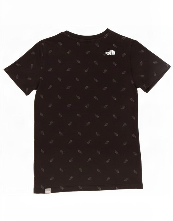 The North Face Jungen-T-Shirt mit Grafik, 14–15 Jahre, XL, schwarze Baumwolle