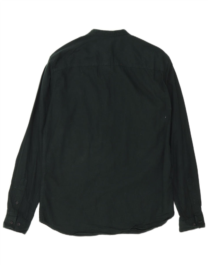 Jack & Jones Herren-Slim-Fit-Hemd, Größe 40, mittelschwarz, Baumwolle