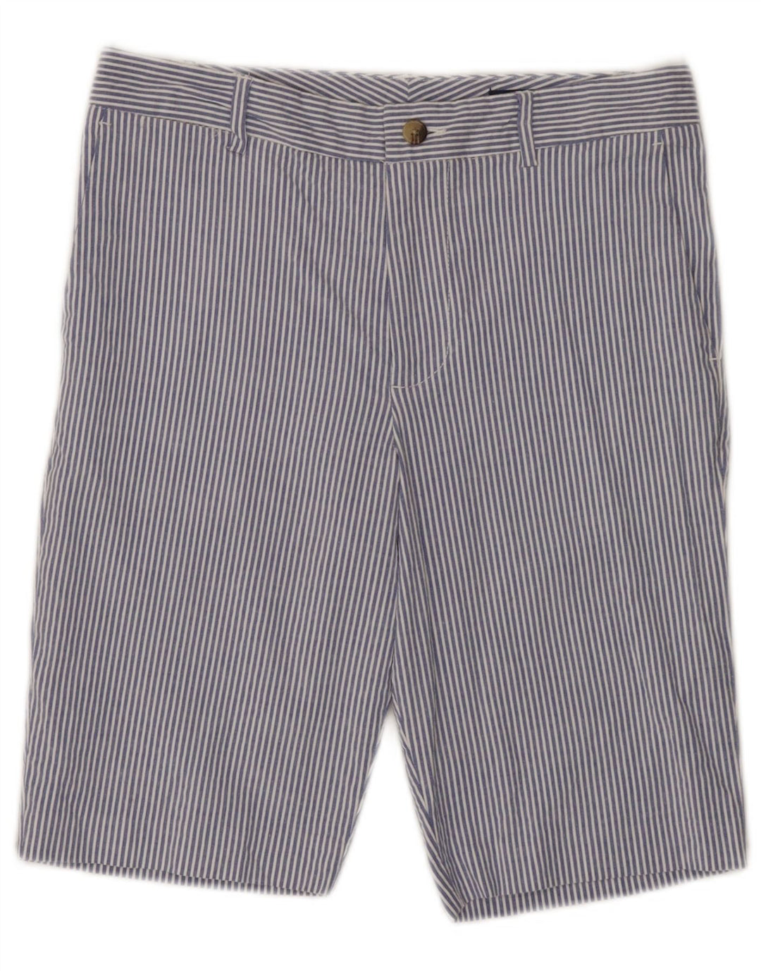 POLO RALPH LAUREN Chino-Shorts für Jungen, 15–16 Jahre, W28, Marineblau, Nadelstreifen