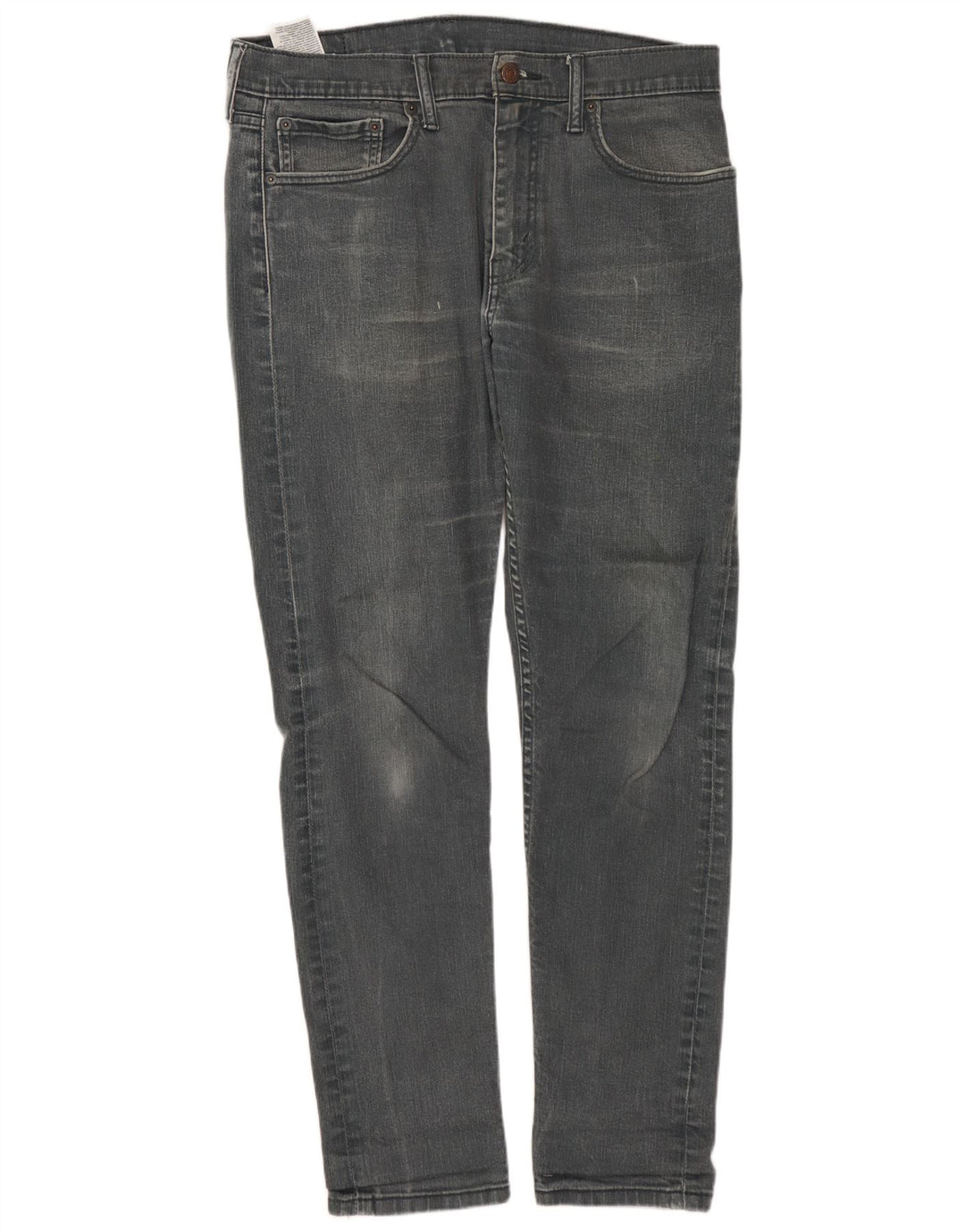 LEVI'S Herren 512 Slim Tapered Jeans W32 L32 Graue Baumwolle
