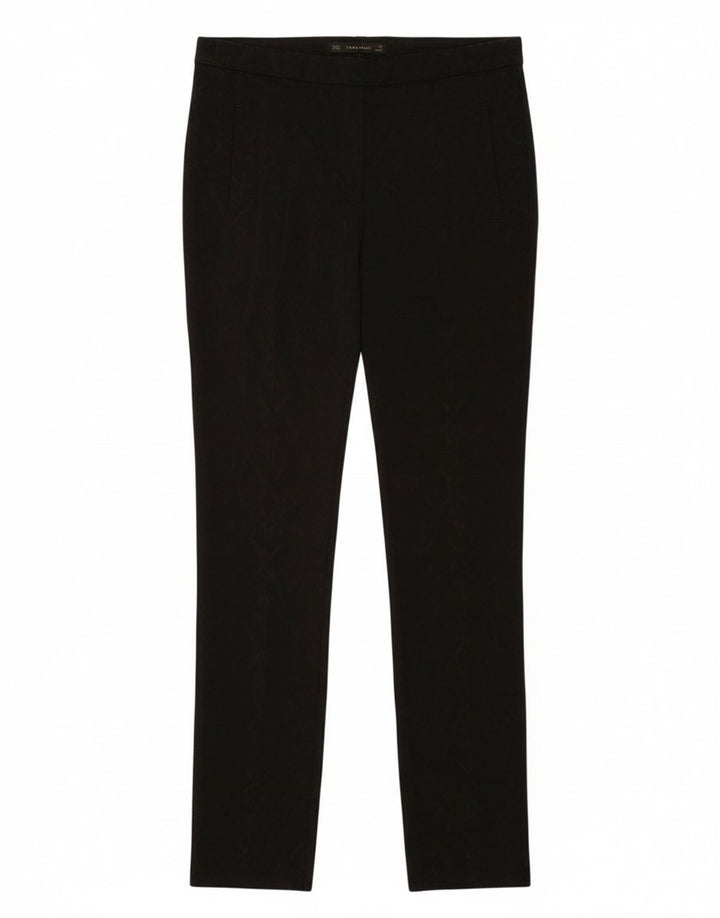 Zara Slim Chino-Hose für Damen, Größe M, W28, L28, Schwarz