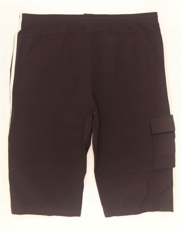Adidas Herren Cargo Sport Shorts Large Schwarz Polyester
